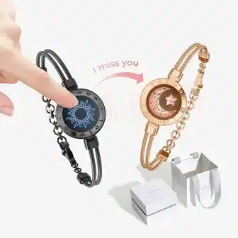 Morse Love Touch Bracelets with Silicone
